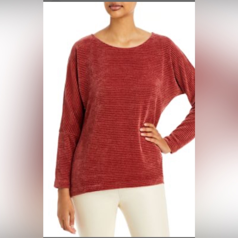 Status by Chenault Women’s Ribbed Chenille Long Sleeve Sweater Size 1X NWOT